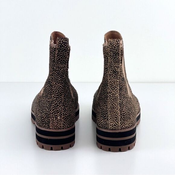 NWT Madewell the Ivy Chelsea boot mini dot ankle boots calf hair size 9.5 - Picture 8 of 13